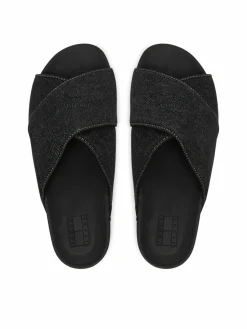Ciabatte Tjw Comfort Slides Washed Denim EN0EN02898 Nero