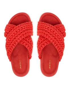 Ciabatte Woven 1004.003.0062 Rosso