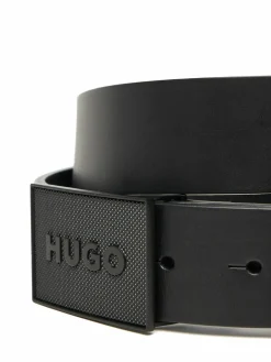 Cintura da uomo Gethon 50548359 Nero