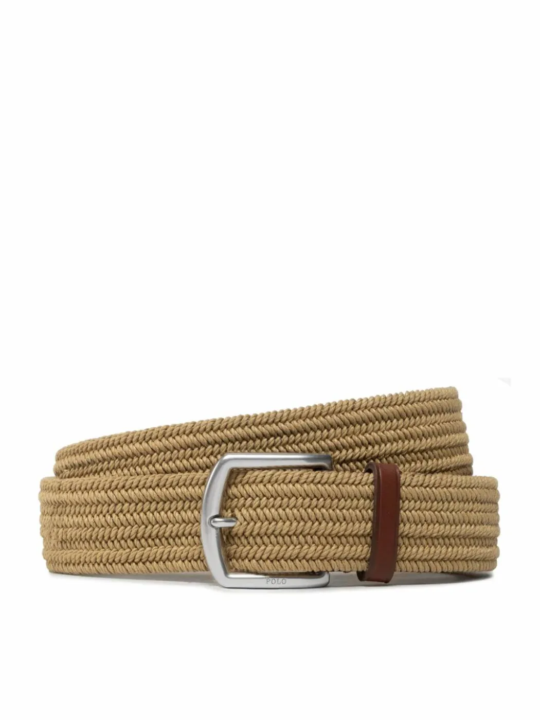 Cintura da uomo 35Mm Braid Stretch 405666041004 Marrone