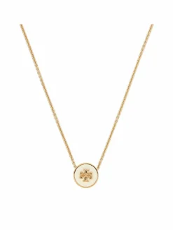Collana Kira Enamel Pendant 90549 Bianco