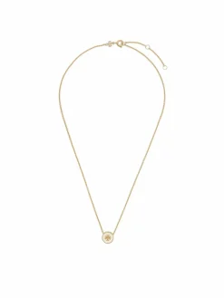 Collana Kira Enamel Pendant 90549 Bianco