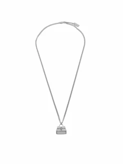 Collana The St. Marc Cuban-Link Chain Necklace 2F3JNC001J37 Argento