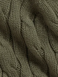 Completo cappello e calzini 320P01426506 Verde scuro
