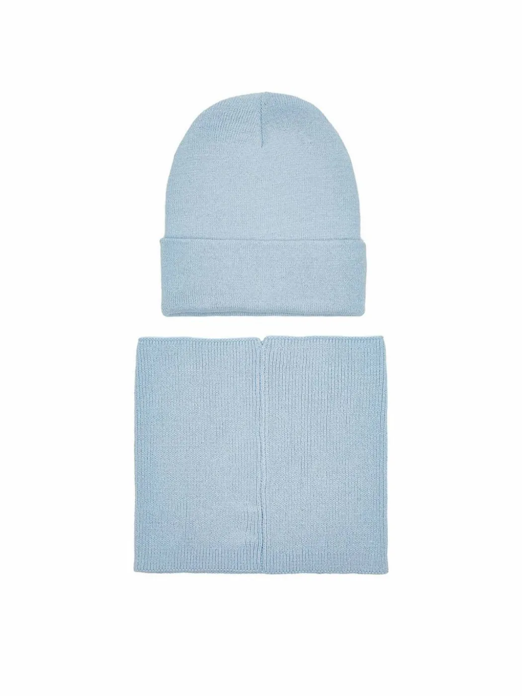 Completo cappello e scaldacollo ACCCS-AW24-244DFR Blu