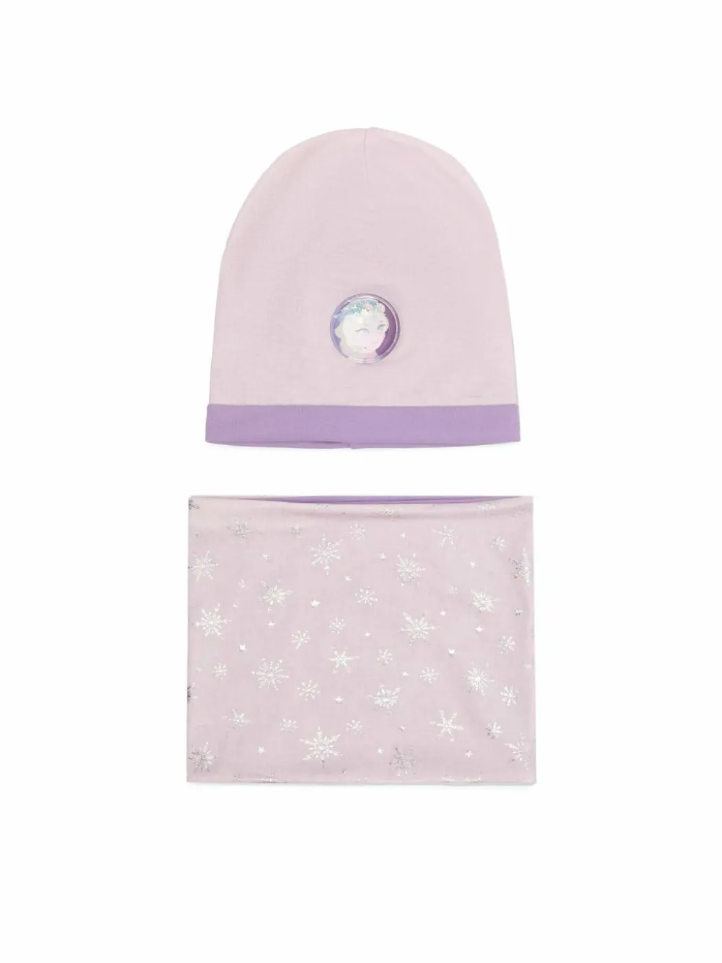 Completo cappello e scaldacollo ACCCS-AW23-36DFR Viola