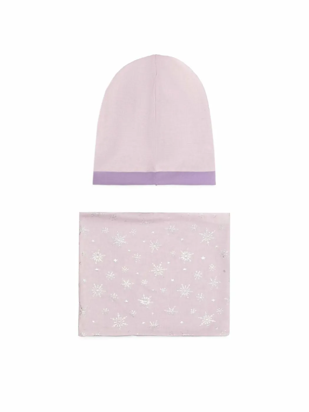 Completo cappello e scaldacollo ACCCS-AW23-36DFR Viola