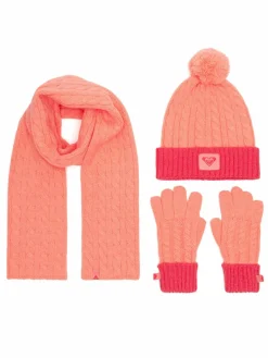 Completo cappello, sciarpa e guanti RX-KF-001-AW24 Arancione