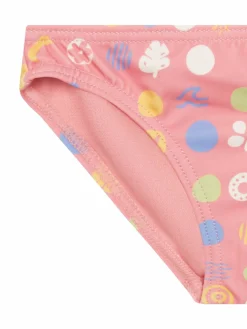 Completo t-shirt e slip da bagno Roxy Dot ERLWR03328 Rosa