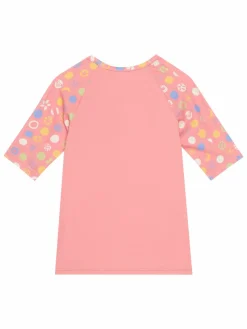 Completo t-shirt e slip da bagno Roxy Dot ERLWR03328 Rosa