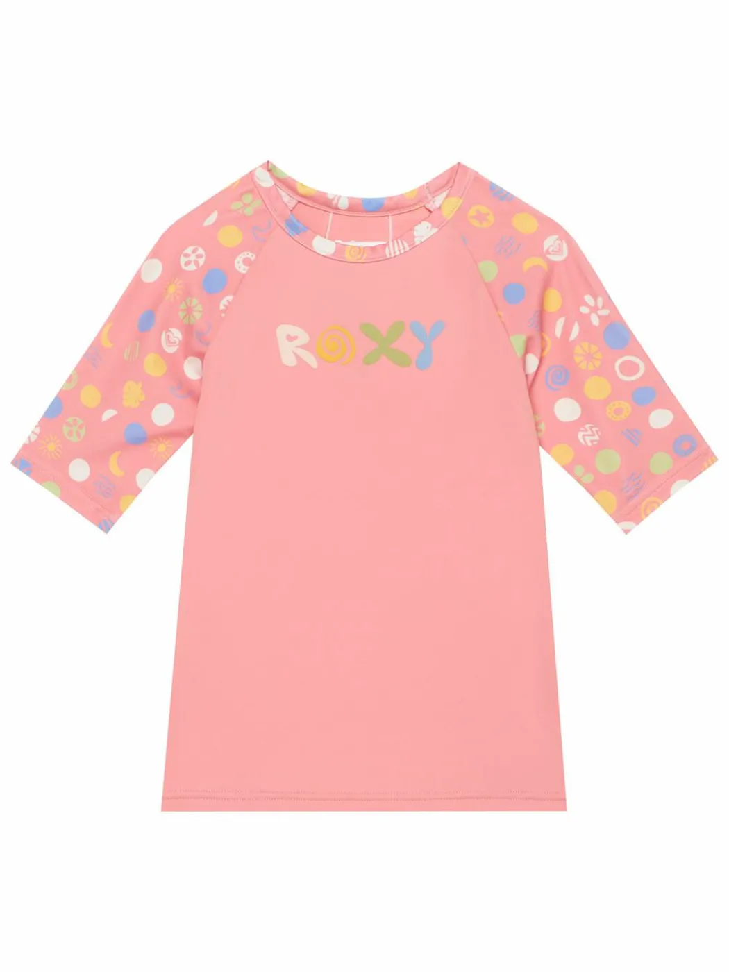 Completo t-shirt e slip da bagno Roxy Dot ERLWR03328 Rosa