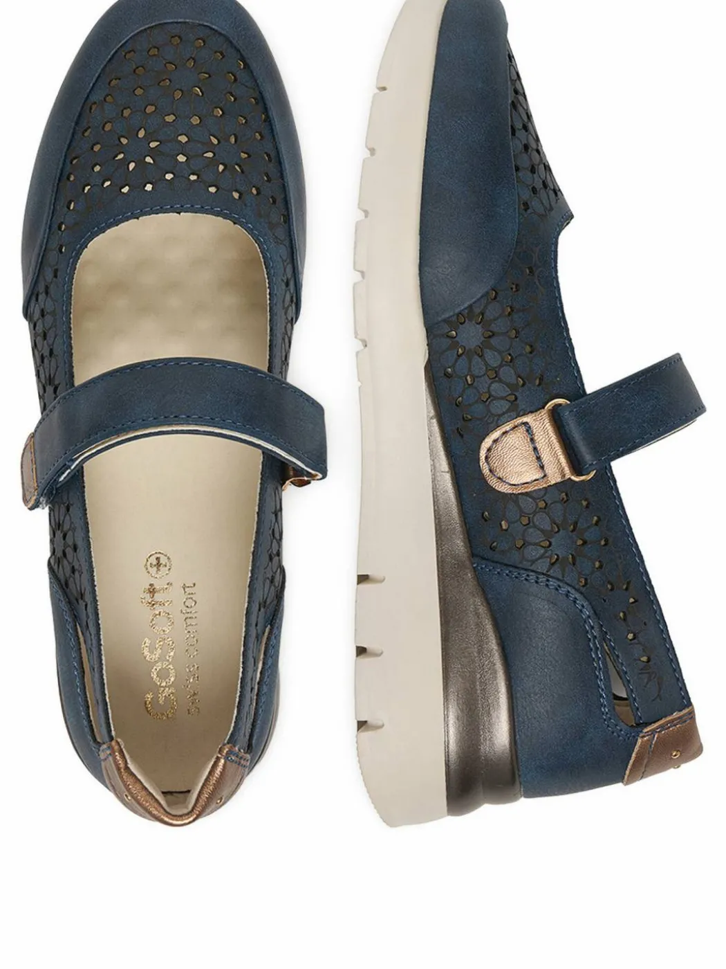 Décolleté CEO-HY8205-2 Blu scuro