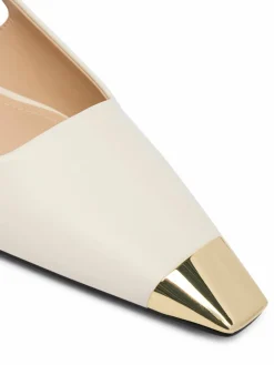 Décolleté Metal Slingback YM29FML X30000 CN 1704S Crema