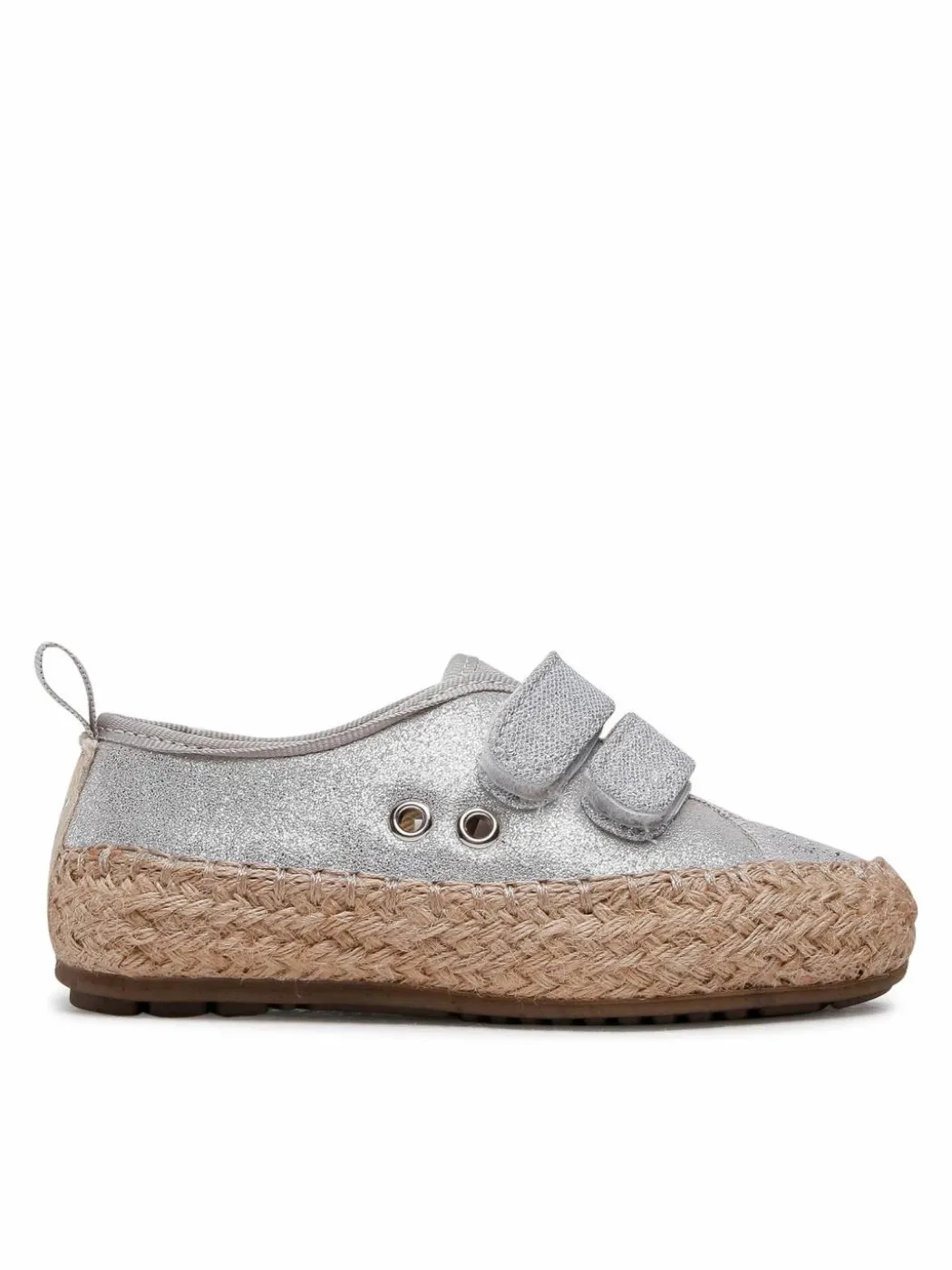 Espadrillas Millner Metallic K12506 Argento