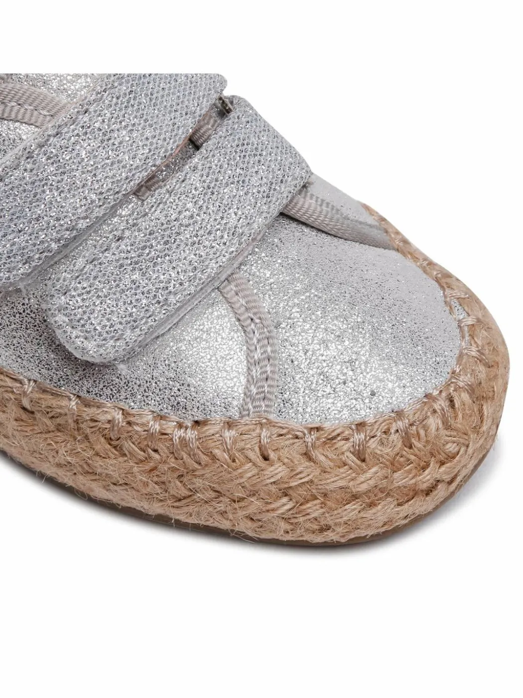 Espadrillas Millner Metallic K12506 Argento