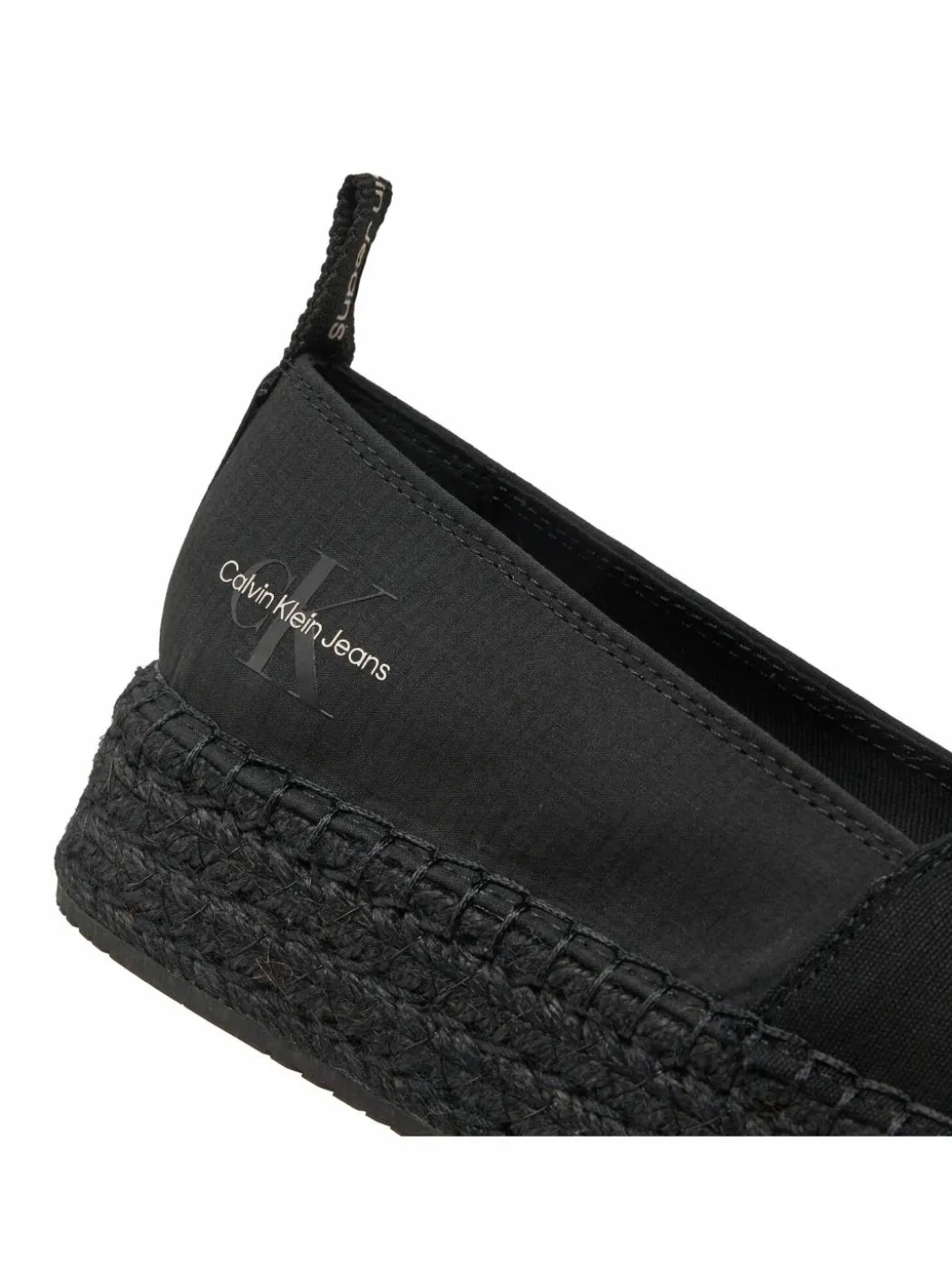 Espadrillas Platform Espadrille Mix Ml Mtl YW0YW01622 Nero
