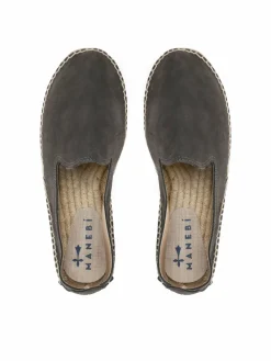 Espadrillas Suede Flat Espadrilles W 1.0 C0 Grigio