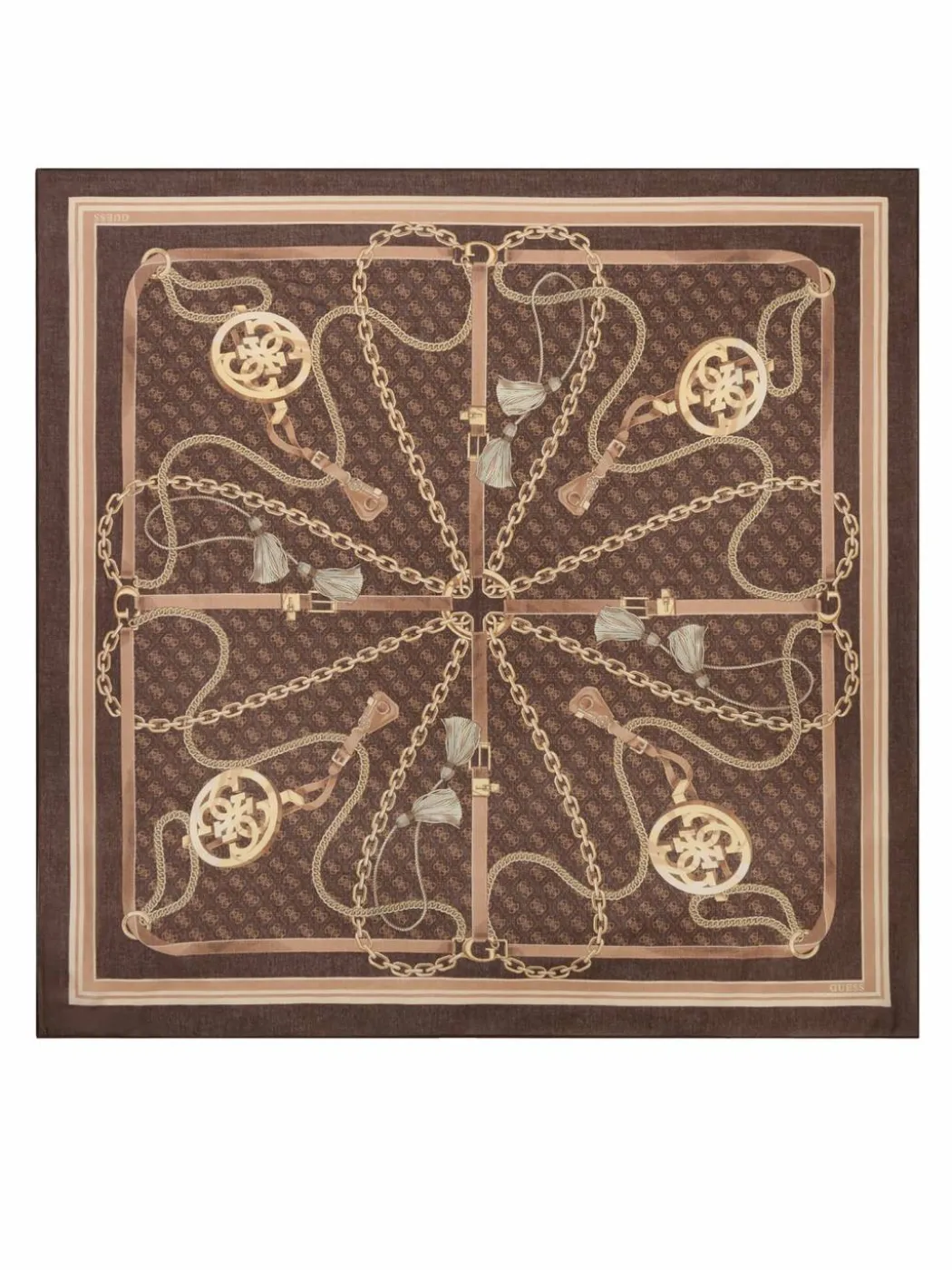 Foulard AW5537 POL03 Marrone