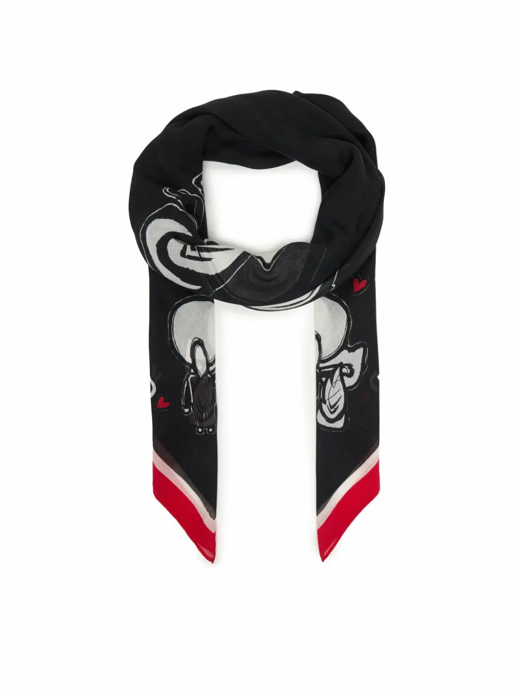 Foulard B1W33106 Nero