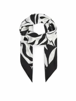 Foulard in seta Bchspuma 2616541029650 Nero