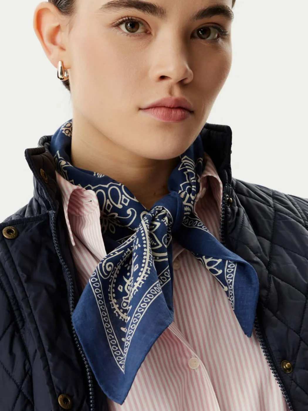 Foulard 449P11847001 Blu scuro