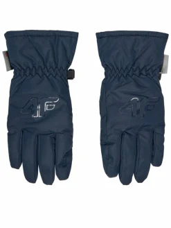 Guanti da sci 4FJWAW24AFGLU130 Blu scuro