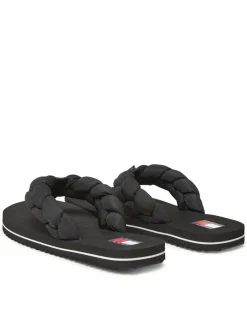 Infradito Braided Thong Beach Sandal EN0EN02877 Nero