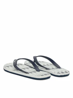 Infradito 371D2UW Blue Marine - White - Grey Lt Lead Blu scuro