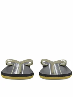 Infradito 371G1LW Green Military - Black - White Multicolore