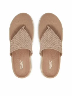 Infradito Go Walk Arch Fit 2.0 Sandal-Carrie 140861/TPE Beige
