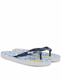 Infradito J6GZ25 WO780 Blu scuro