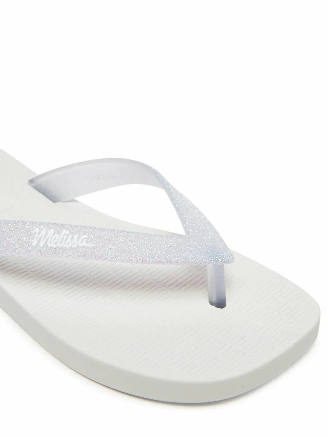 Infradito Mini Melissa Sun Long Beach II Inf 36100 Bianco