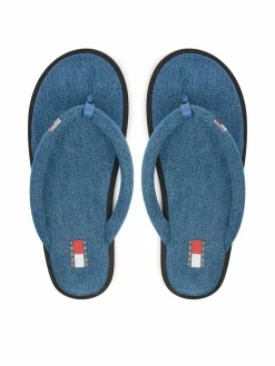 Infradito Tjw Padded Denim Casual Sandal EN0EN03021 Blu