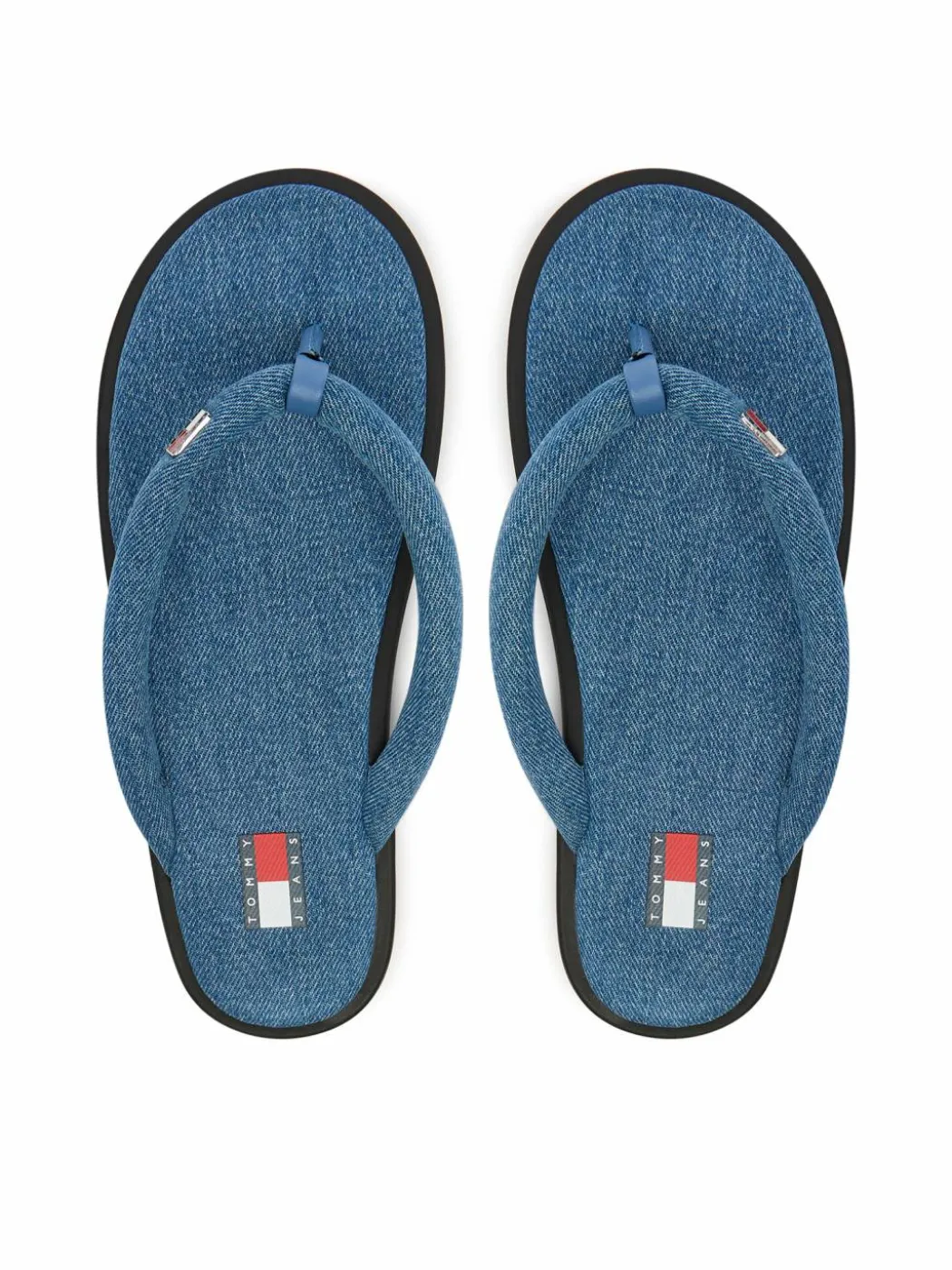 Infradito Tjw Padded Denim Casual Sandal EN0EN03021 Blu