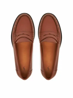 Mocassini Calfskin Penny Loafer 818961942001 Marrone