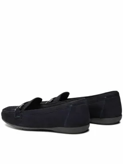 Mocassini D Annytah Moc A D84BMA 00032 C4007 Blu scuro