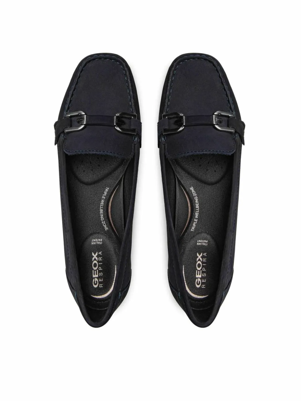 Mocassini D Annytah Moc A D84BMA 00032 C4007 Blu scuro