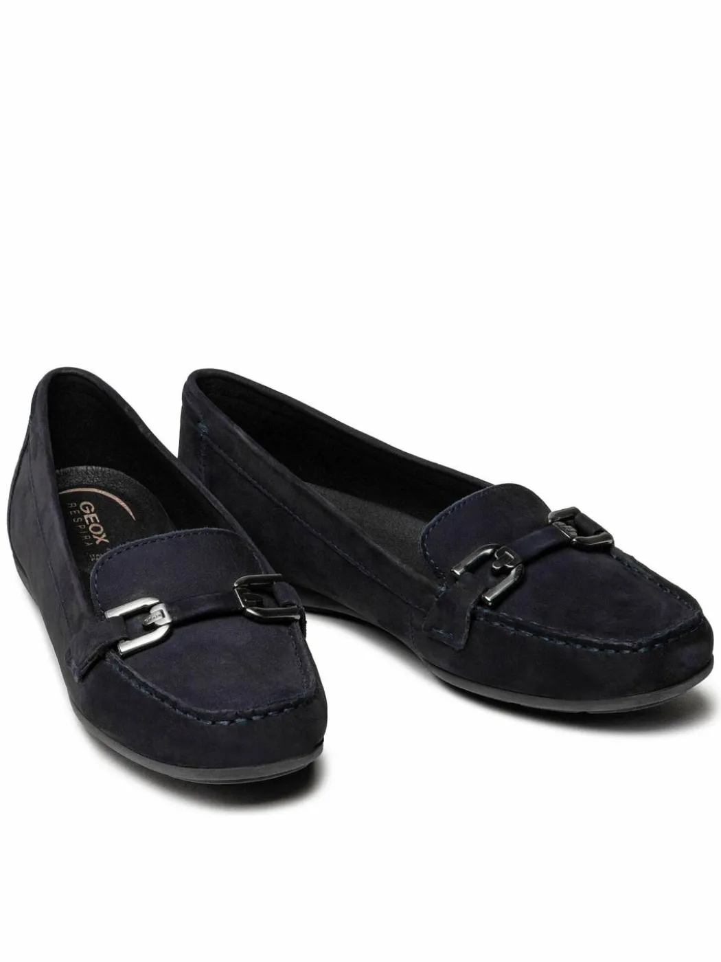 Mocassini D Annytah Moc A D84BMA 00032 C4007 Blu scuro