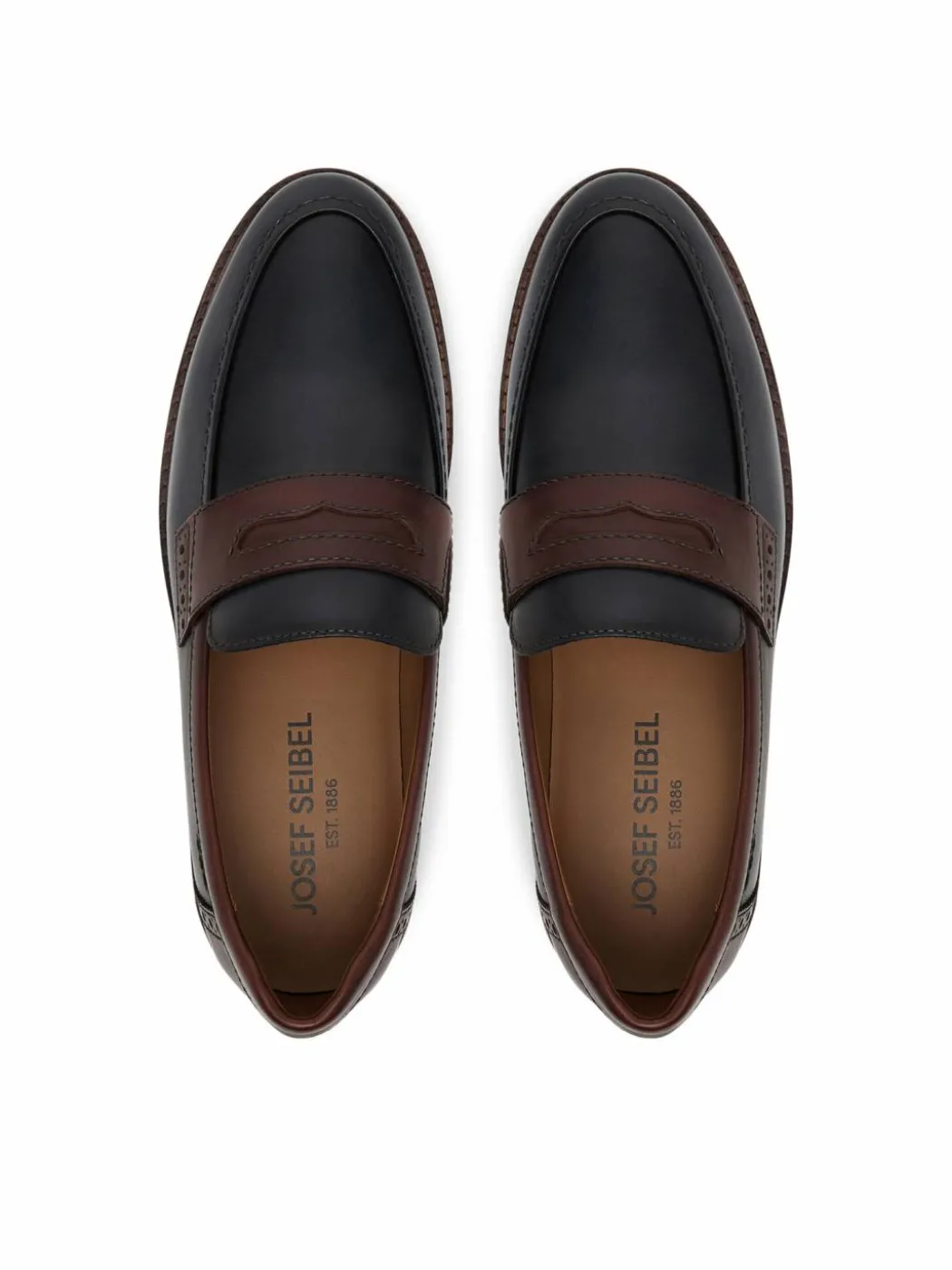 Mocassini Stuart 08 22308 Blu scuro