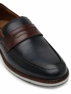 Mocassini Stuart 08 22308 Blu scuro