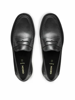 Mocassini U Recanati U55HVD 00043 C9999 Nero