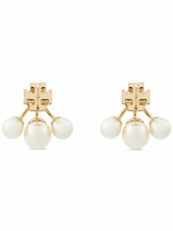 Orecchini Kira Pearl Front-Back Earring 153672 Oro