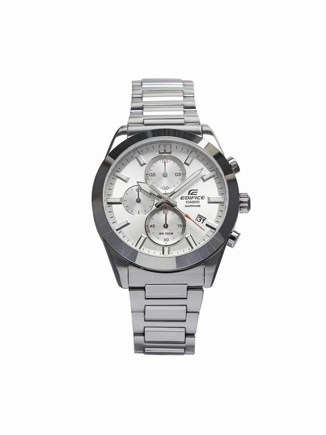 Orologio Edifice Sapphire Chronograph EFB-710D-7AVUEF Argento