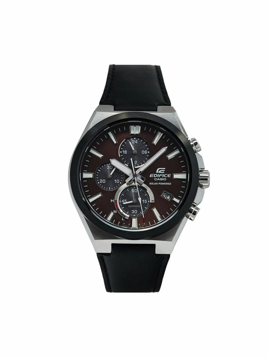 Orologio Edifice Solar Powered Chronograph EFS-S630BL-5AVUEF Nero