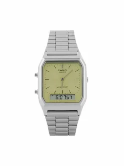 Orologio Vintage AQ-230A-9AMQYES Argento