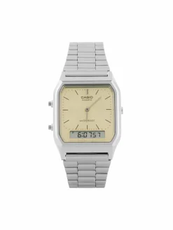 Orologio Vintage AQ-230A-9AMQYES Argento