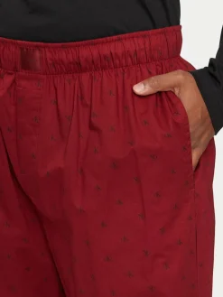 Pantalone del pigiama 000NM2781E Rosso Relaxed Fit