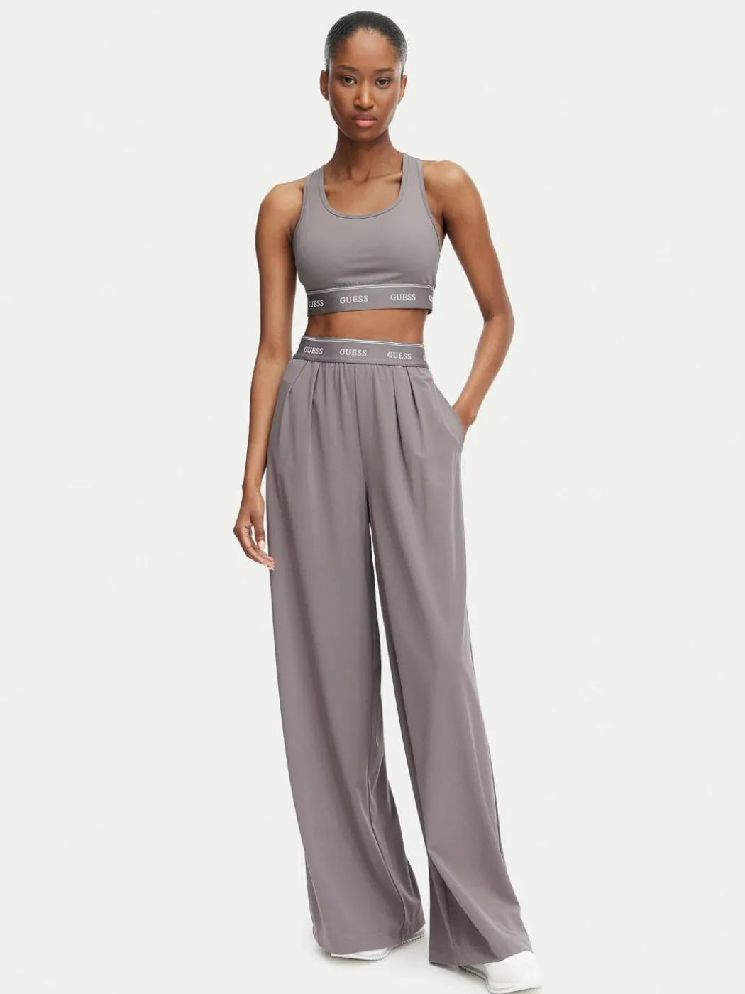 Pantaloni da tuta V6GB08 W1771 Grigio Relaxed Fit
