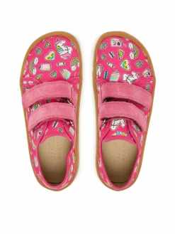 Pantofole Barefoot Canvas G1700440-10 D Rosa