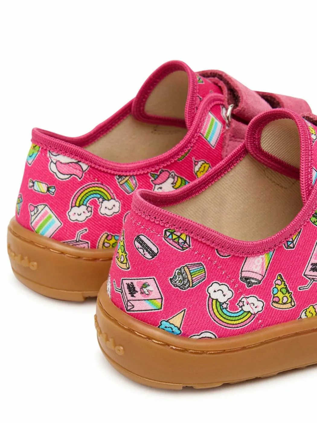 Pantofole Barefoot Canvas G1700440-10 D Rosa